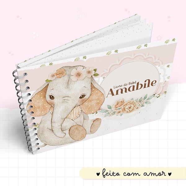 Coleção Maternidade Afetiva II - Elefante Rosa