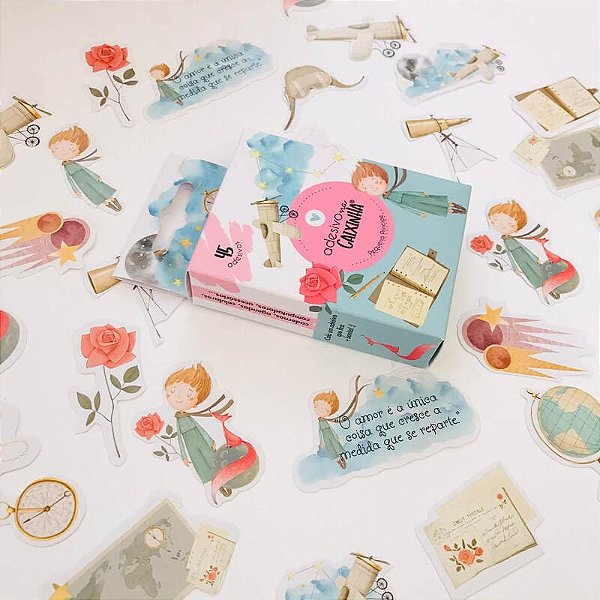 Adesivo na Caixinha - Pequeno Príncipe