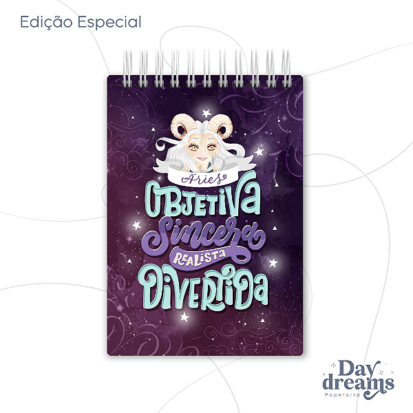 Bloco de Notas Edição Especial Signos