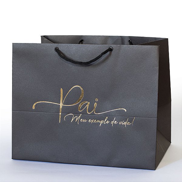 Sacola Dia dos Pais com Hot Stamping (10 unidades)