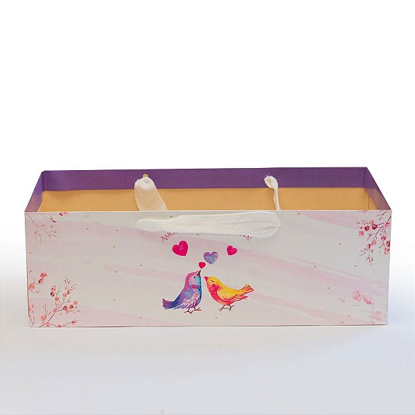 Cesta para Kits - Amor é Leve (20 unidades)