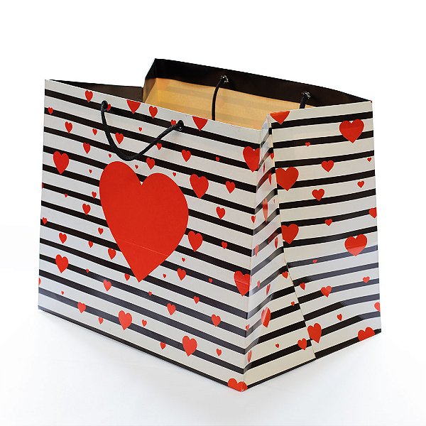 Sacola 11A - Coleção corações  (10 unidades)