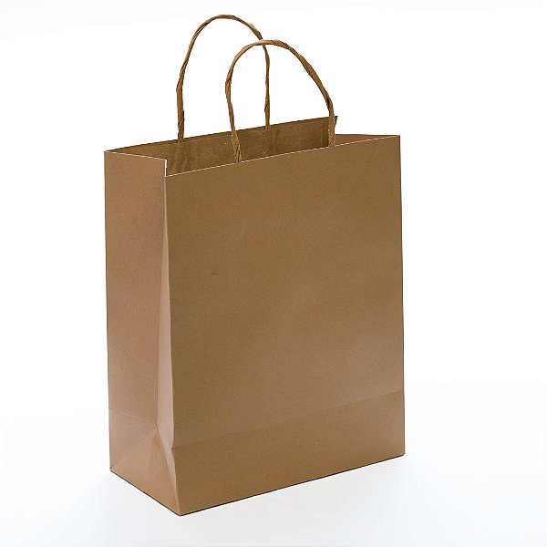 Sacola 12B - Kraft lisa  (20 unidades)