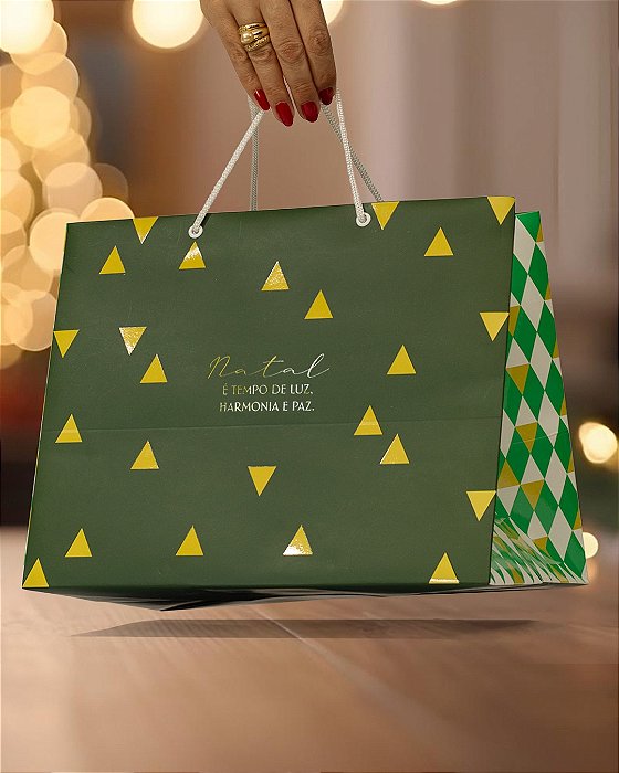 Sacola Natal Harmonia (10 unidades)