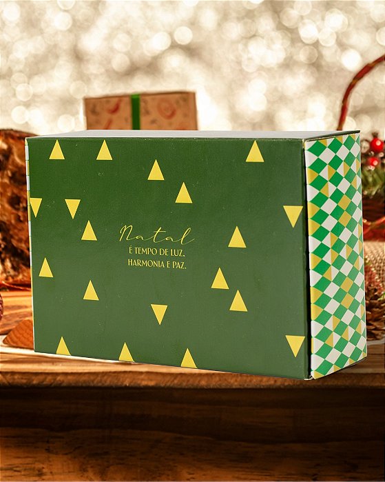 Caixa para 6 doces Natal Harmonia (20 unidades)