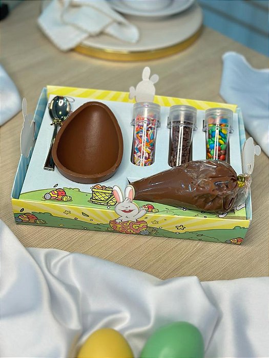 Caixa para kit mini confeiteiro - linha Alegria (20 unidades)