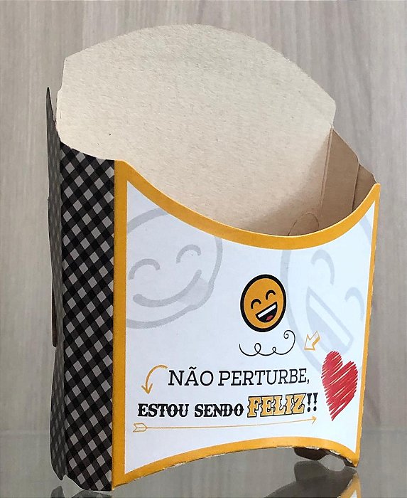 Embalagem para batatas - coleção emoji (20 unidades)