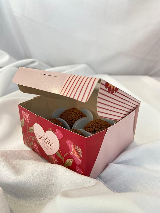 Caixa basculante Visor - mãe amor mais doce da vida (20 unidades)