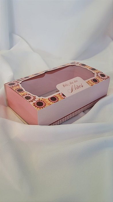 Caixa gaveta com visor - Mãe amor mais doce da vida (20 unidades)