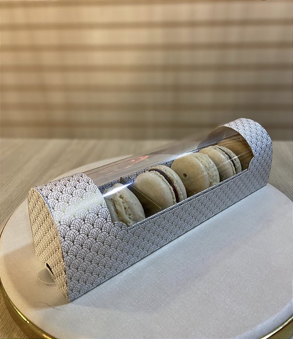 Caixa para macaron - cavidade para 6 unidades (20 unidades)