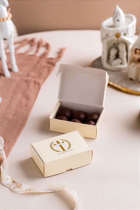 Caixa Basculante para 6 Doces - Coleção Ele Vive (20 unidades)