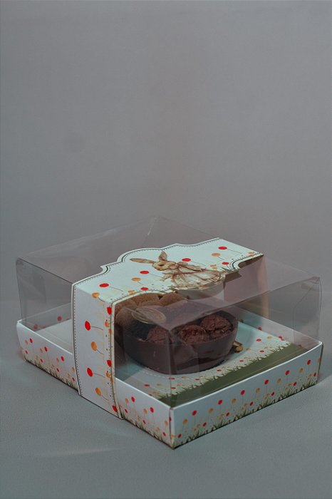 Caixa para 1 ovo tradicinal - Coleção Encanto Campestre (20 unidades)