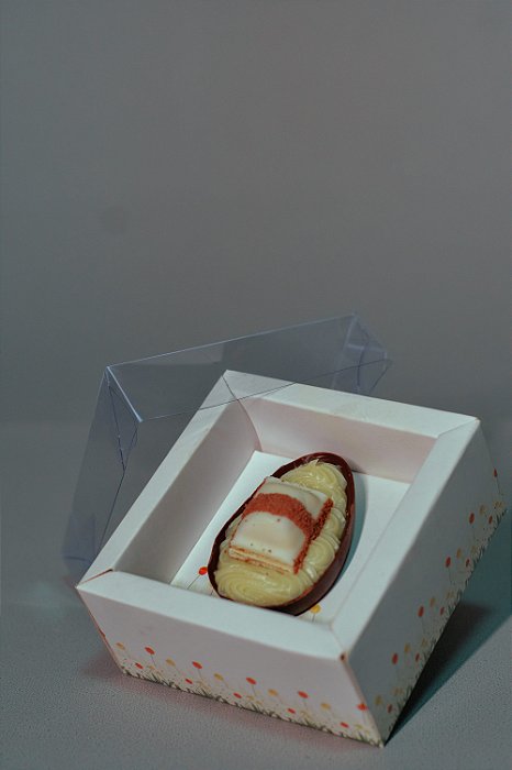 Caixa para mini ovo de colher - Coleção Encanto Campestre (20 unidades)