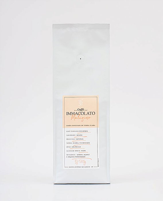 Malizioso · Arara · Em grãos · Torra Clara · 500g