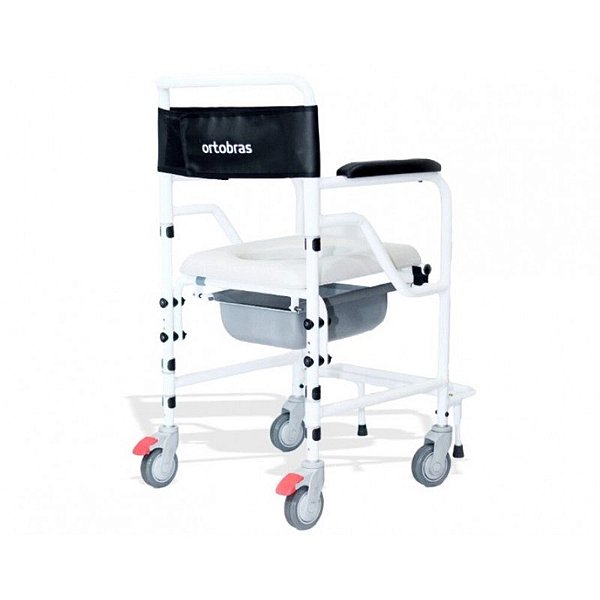 Cadeira De Banho Dobrável Alumínio Até 150 Kg Flex Ortobras