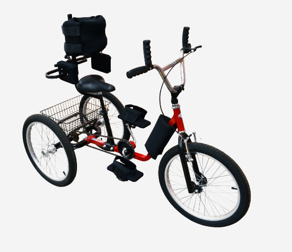Triciclo adaptado para cadeirante - Vanzetti