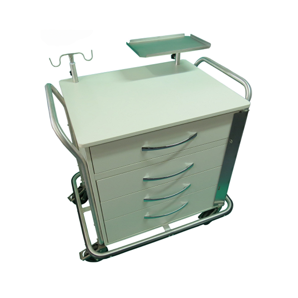 Carro auxiliar para sala de ressonância