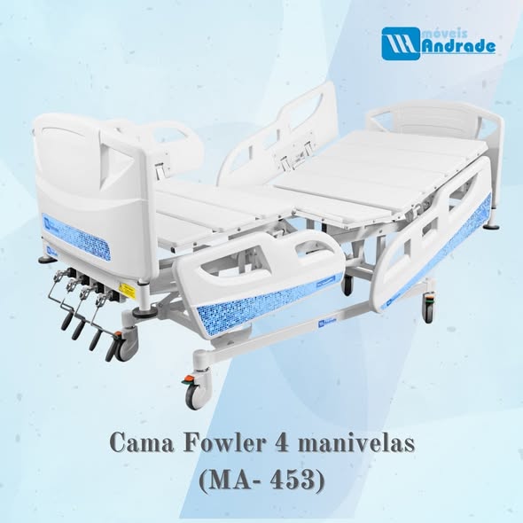 Cama Fowler com 4 manivelas - Móveis Andrade
