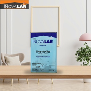 Tinta Acrílica Toque Seda Super lavável Inovalar 18l Inovalar