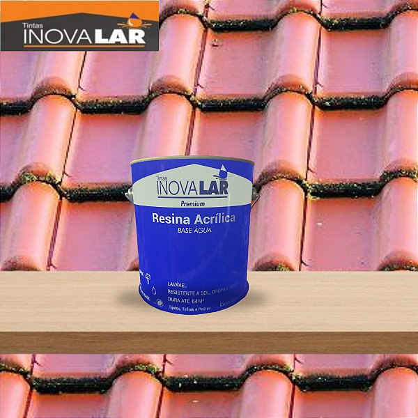Resina Acrílica Inovalar Base De Água Durável 3,6l Incolor