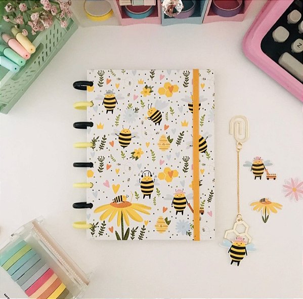 Cadernos de Disco Abelhas Busy Bee