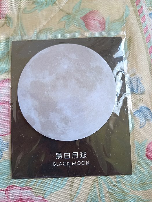 Sticky Note Luas e planetas Lua