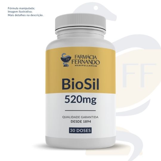BioSil 520mg 30 doses - Silício orgânico