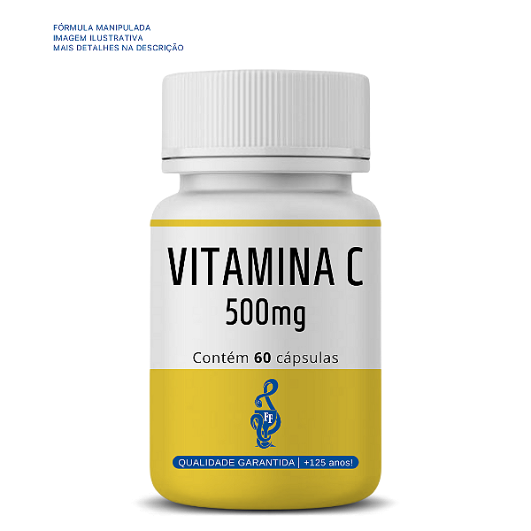 Vitamina C 500mg 60 doses