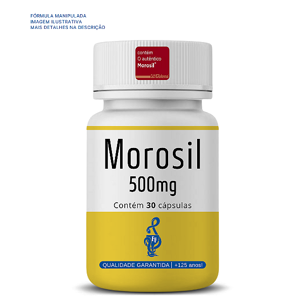 Morosil 500mg 30 doses - COM SELO DE AUTÊNTICIDADE
