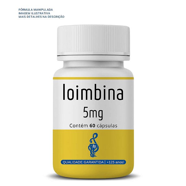 Ioimbina 5mg 60 doses
