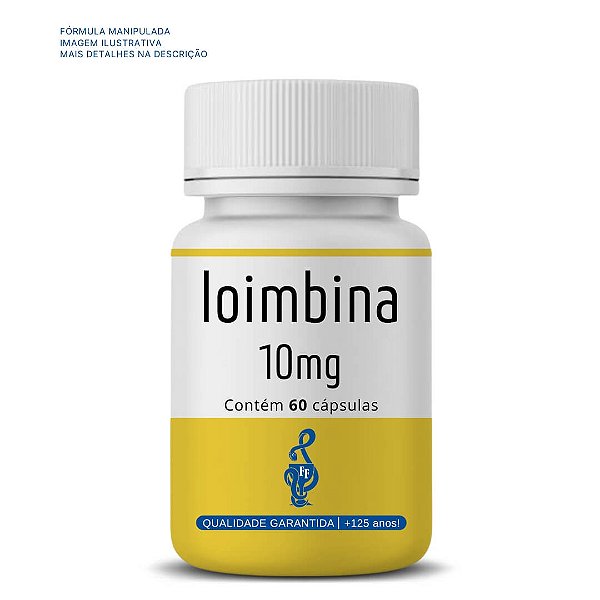 Ioimbina 10mg 60 doses
