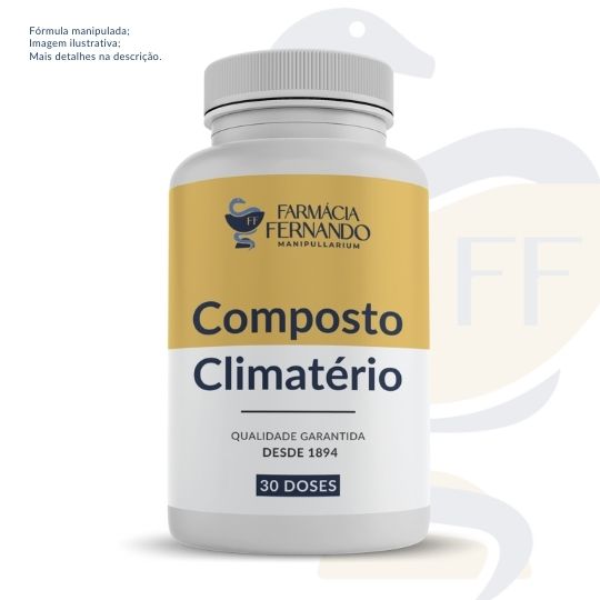 Composto Climatério 30 doses - Controle da Menopausa