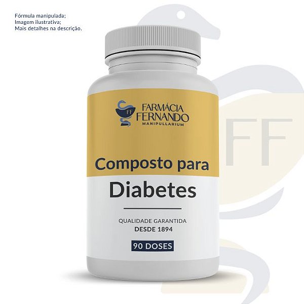 Composto para Diabetes 90 doses