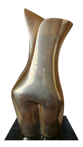 Alvaro Franklin #Escultura em  Bronze , Assinada, 18x8x6cm (fora a base). P2