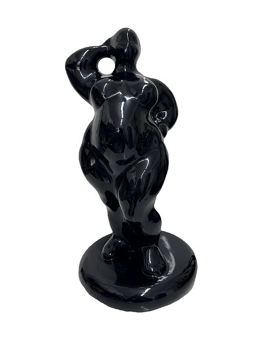 Hildebrando Lima - "Selene" - Escultura em resina e bronze - 40x20x13cm (com a base)