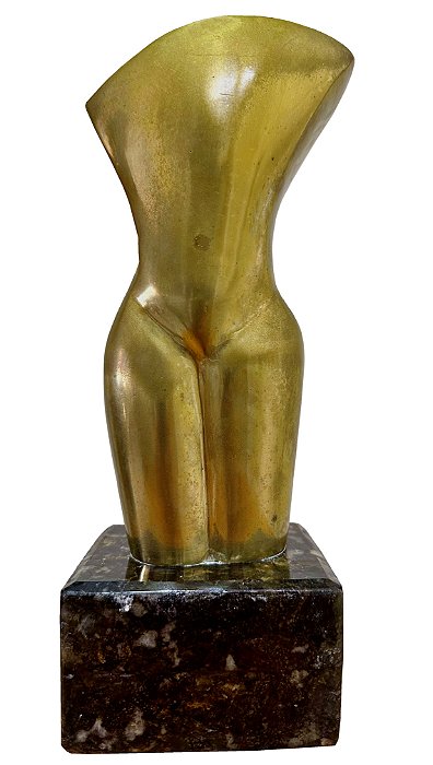 Alfredo Ceschiatti - Torso, Escultura em Bronze - 26x12x8cm (medidas totais)