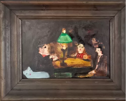 Asfaradoff Nibbes,óleo Sobre Tela , 30x20cm(mi).jv9