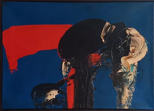 Manabu Mabe , Óleo Sobre Tela , 40x60cm ! Jv9