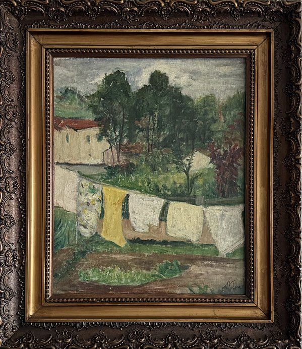 Alfredo Volpi, Óleo Sobre Tela, 46x38cm  B8