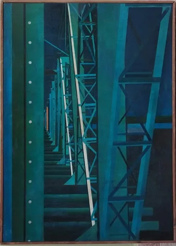 Wanda Pimentel 1969, Óleo Sobre Tela, 49cm X 69cm, B8