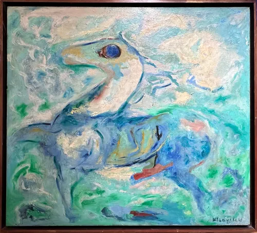 Anatol Wladyslaw - Óleo Sobre Tela, 90x100cm jvs7