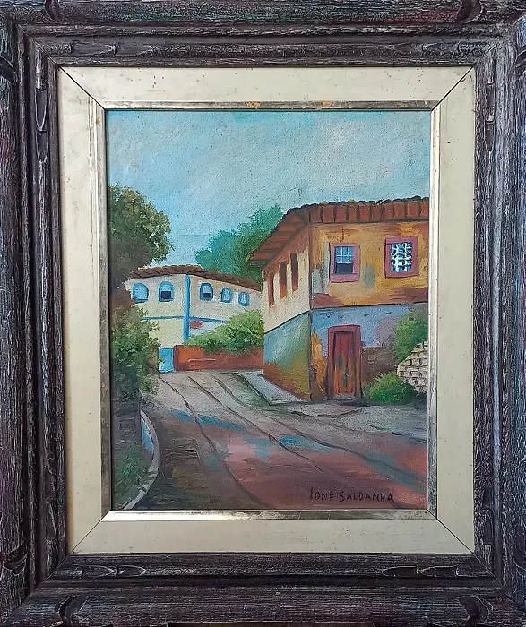 Ione Saldanha, Óleo Sobre Tela, 25x20cm, Medida Interna, b8