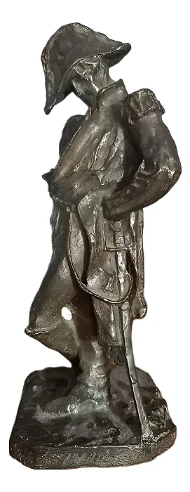 Giuseppe Grandi, Escultura Em Bronze 32x12x12cm Jv9 W5