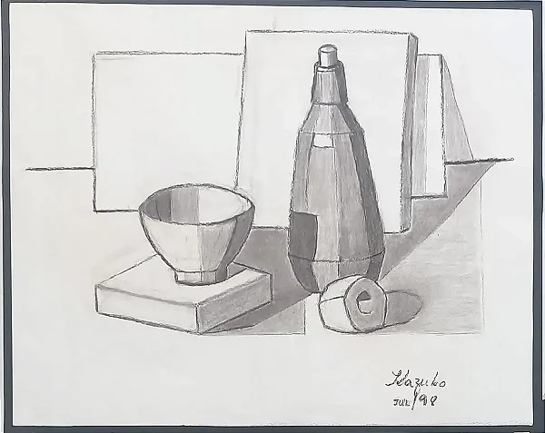 Kazuko 1998, Gravura, Medindo 45cm X 36cm, B8