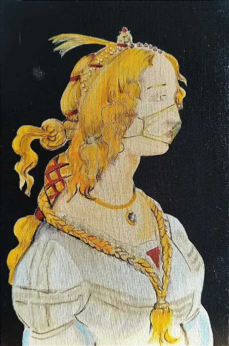 Anasor Ed Serom, Óleo Sobre Tela Medindo 20cm X 30cm Jv9