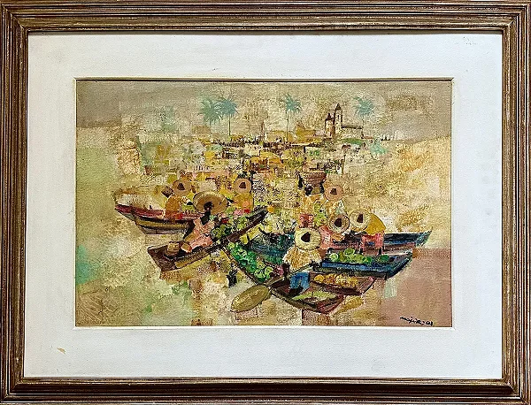 Tsugumasa Nojiri, Óleo S Tela 38x58cm (fora Moldura)jvs7 Ll