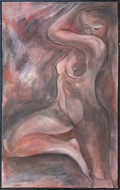 Atribuída a Hélio Seelinger, óleo sobre tela, 80x50cm b8