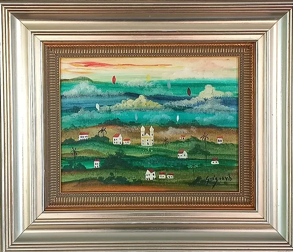 Guignard , Óleo Sobre Tela , 20x26cm(mi).jv9