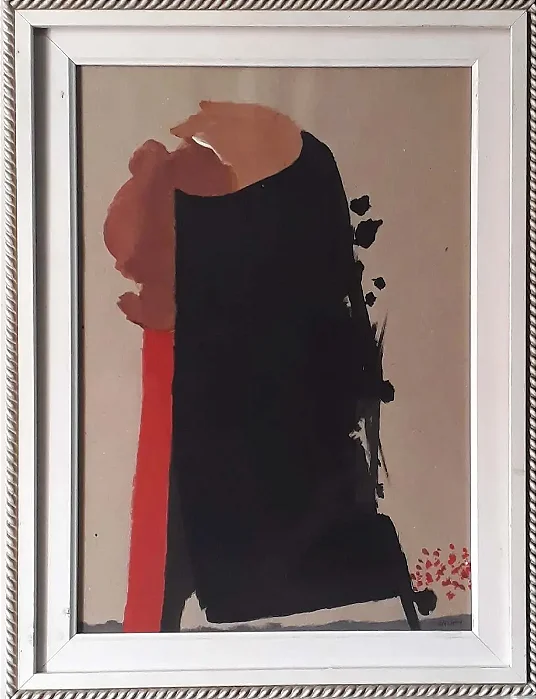 Mario Caristina, Óleo Sobre Cartão, Assinada, 41cm X28cm .b8