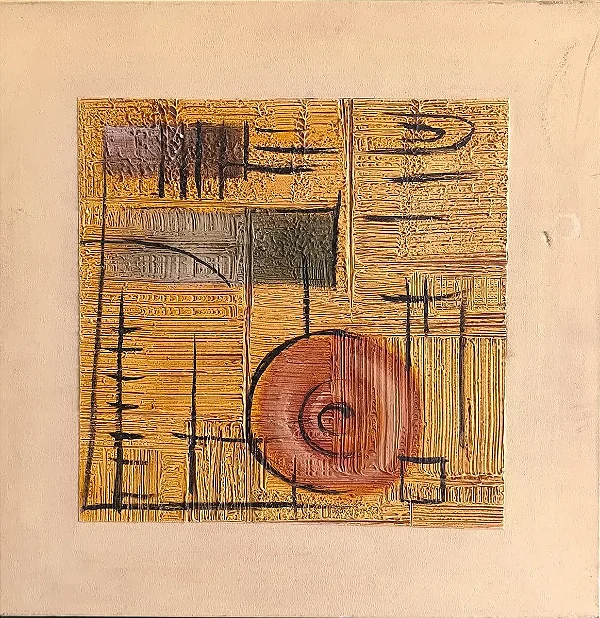 Ruth França, Obra Em Óleo Sobre Tela, Medindo 40cm X 40cm